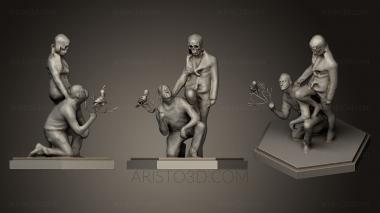 Miscellaneous figurines and statues (STKR_0679) 3D model for CNC machine
